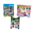 Playmobil Bundle Polizei & Einhorn & Football Set von 3 Figuren, Neu