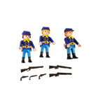 Playmobil 3x Nordstaatler Figuren mit Waffen
