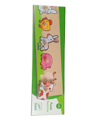 Djeco Bundle Tiere Set von 2 Steckpuzzle & Holzpuzzle