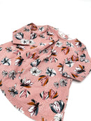 Blumenkleid rosé - Gr. 68 (Zara)