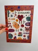 Schulkind Sticker • Sunny and Friends