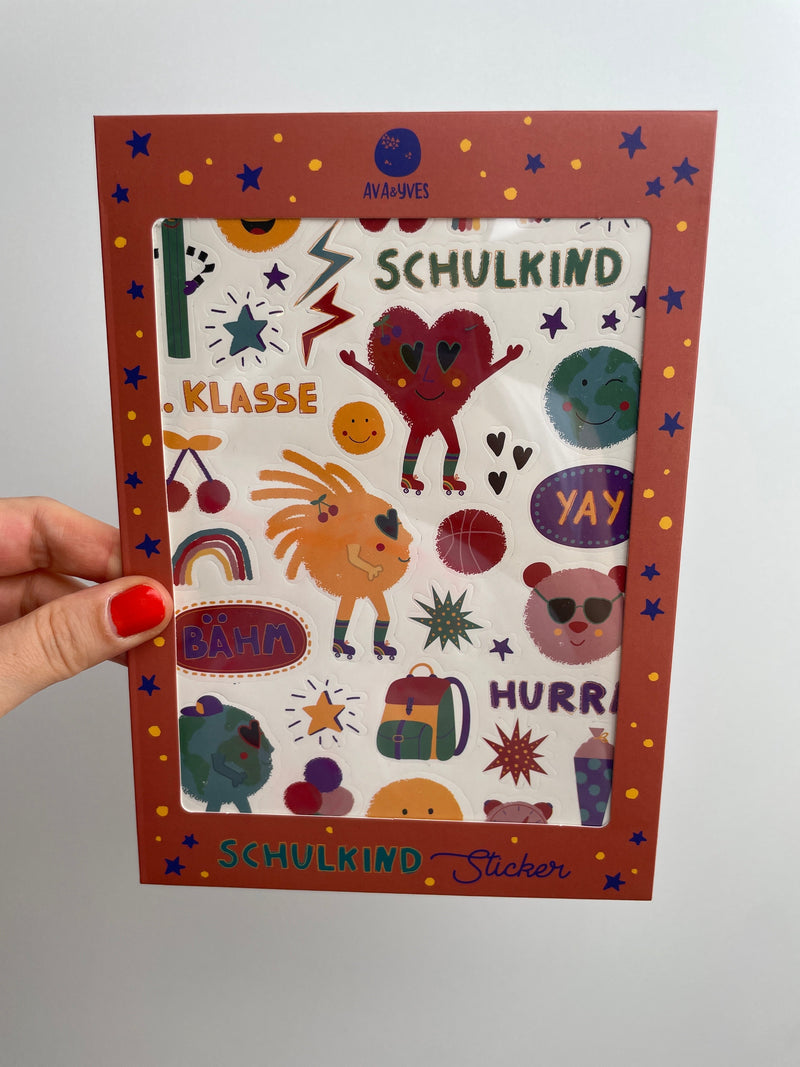 Schulkind Sticker • Sunny and Friends