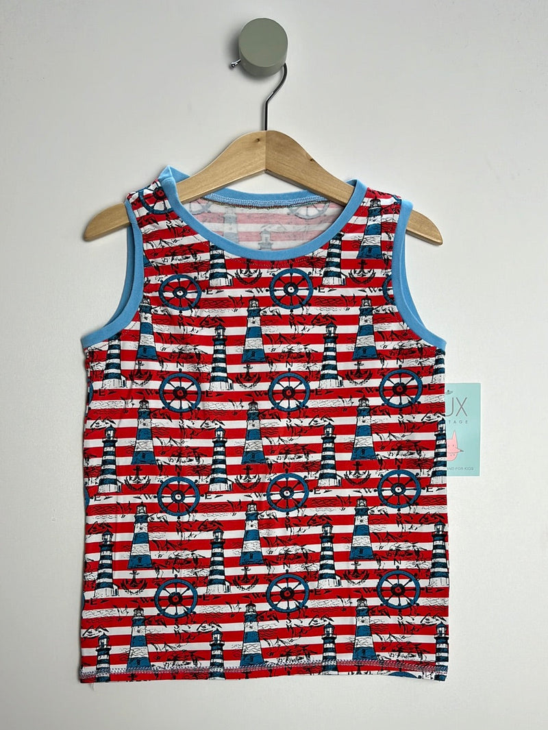 Jersey Tank Top • Leuchtturm - 122 - handmade