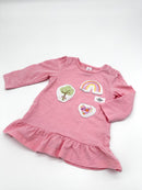 Rosa Kleid - Gr. 68 (Topomini)