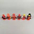 LEGO Minifiguren Set von 6 – Spider-Man & Ninjago Helden, wie neu