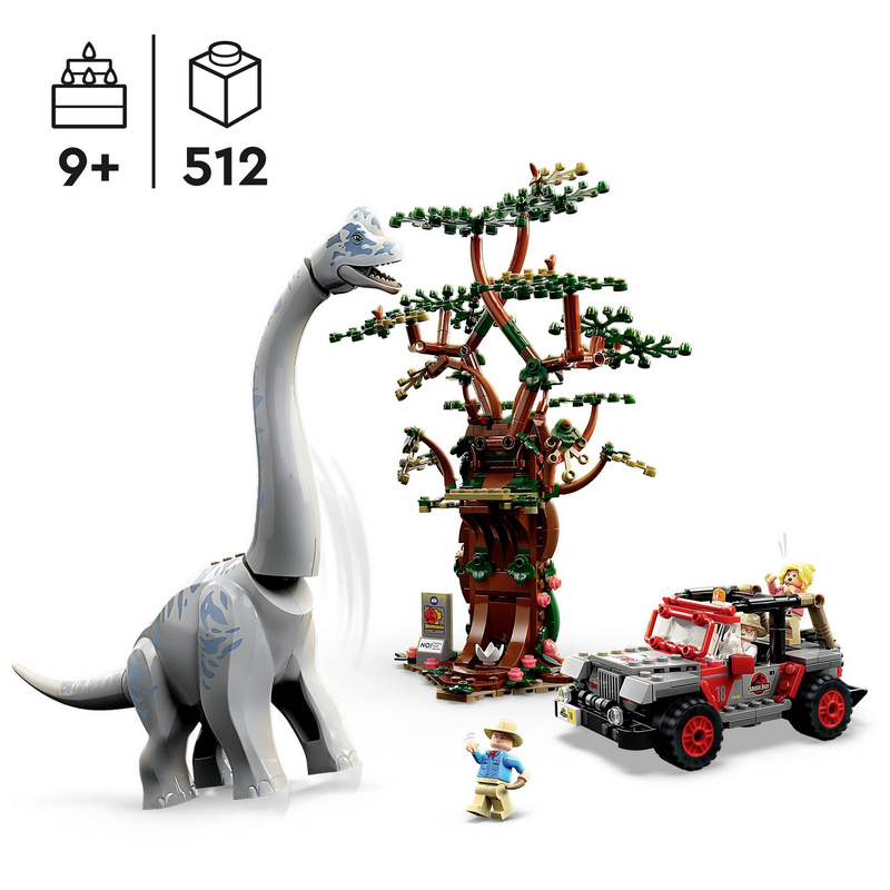 LEGO JURASSIC WORLD 76960 Entdeckung des Brachiosaurus Legoset Dinosaurier