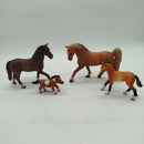 Schleich Bundle Pferde Set von 4 Stuten & Fohlen