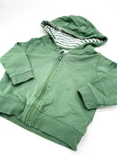 Kapuzenjacke in grün - Gr. 74 (Alana)