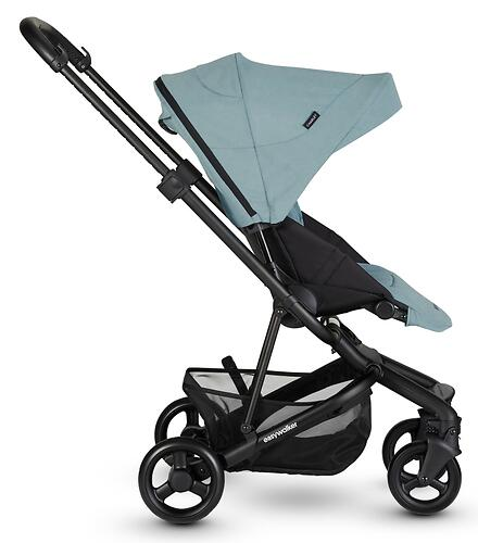 Easywalker Carrinho Charley Glacier Blue Kinderwagen Buggy Jogger Kinder-Wagen