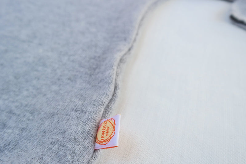 Pullover für Kleinkinder 98/104 aus Upcycling Kaschmir in Grau