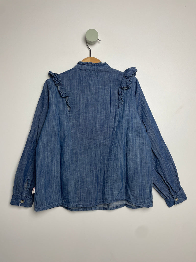 Jeans Rüschenbluse • 116 • american outfitters