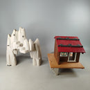 Playmobil Kletterfels mit Berghütte Gebäude 9126