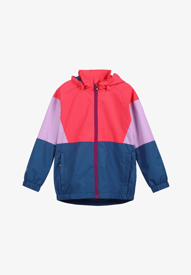 Colorblocking Jacke pink