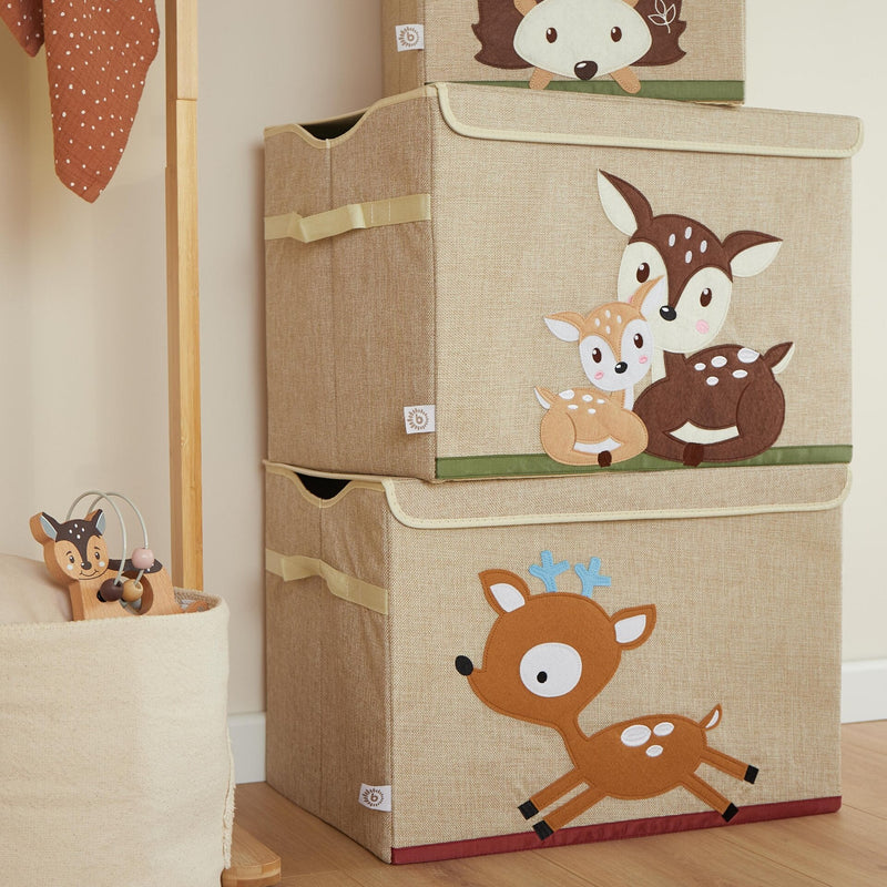 Bieco storage box deer with lid