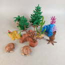 Playmobil Bundle Cabrio Motorräder & Tiere
