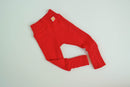 Growing pants for babies 62/68 made from upcycled wool in red