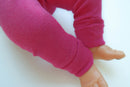 Mitwachs-Hose für Babys 62/68 aus Upcycling-Wolle in Pink - Jawoll Baby