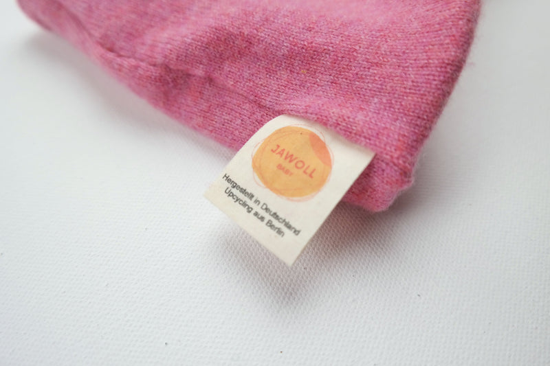 Loop for babies and toddlers upcycled cashmere in pink