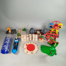 BRIO Bundle Eisenbahn Kran & Brücke Riesenrad