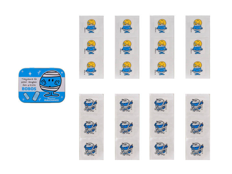 Metallbox mit 24 Plaster • Monsieur Madame