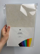 Filz-Plattenset Basic • 1mm 20x30cm 10 Farben