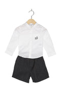 Armani Anlass Set Hemd Shorts Anzug