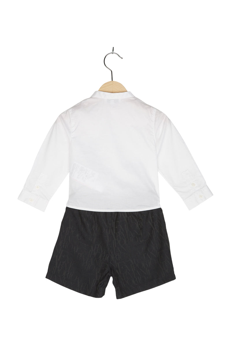 Armani Anlass Set Hemd Shorts Anzug