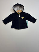 Hoodie Jacke mit Rüschenborte • 56 • steiff