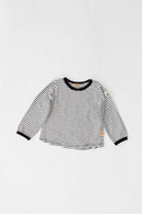 Longsleeve, Gr. 68, Blau, Weiß | Steiff