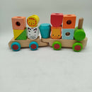Fisher-Price Holz Tiermotive Steckzug