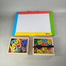 Montessori Magnettafel Lernspielzeug mit Zubehör