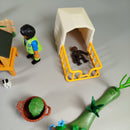 Zoo-Spielset – Tierfiguren & Zoowärter, Set von 12