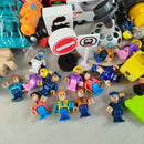 Bundle Holz Eisenbahn Fahrzeuge & Figuren