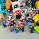 Bundle Holz Eisenbahn Fahrzeuge & Figuren