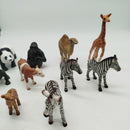 Schleich Bundle Safari & Bauernhof Set von 15 Tiere Figuren
