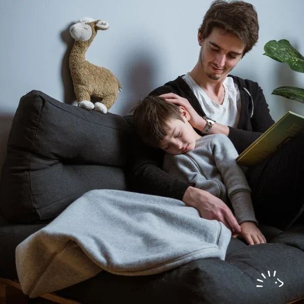 Popolini | Schlafsack Baumwollfleece 1.5 TOG