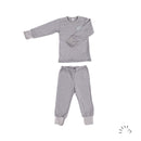 Popolini | Pyjama langarm | Grau