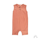 Popolini | Strampler | Brick Red