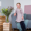 Popolini | Drehkleid | Beige Leaves