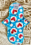 Blümchen wasserdichte Slipeinlage Binde 3er Pack BioBaumwolle