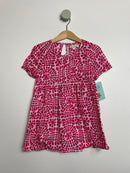 Bluse Blumenmuster • 122 • vertbaudet