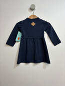 Jersey Kleid mit Fransen • 74 • little indians