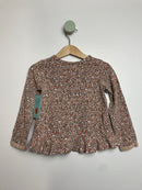 Langarmshirt Rüschen • 92 • bellybutton