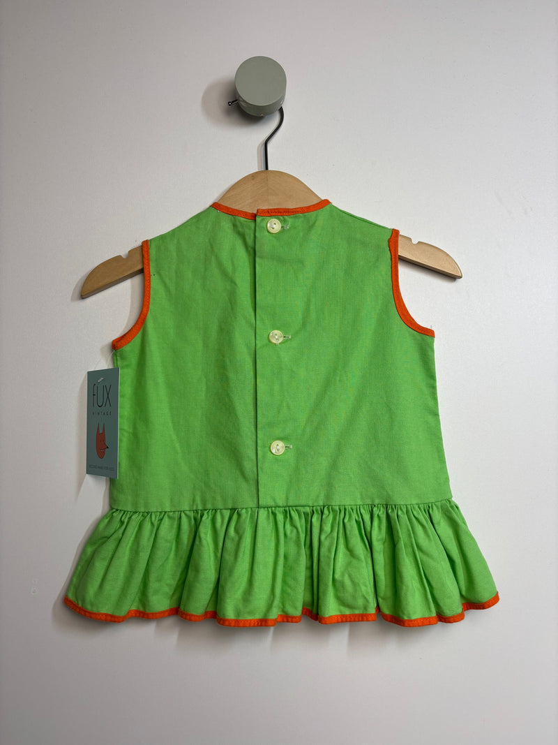 Bluse mit Palmen • 74 • true vintage