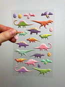 Paper Poetry • Puffy Sticker • Dinosaurier