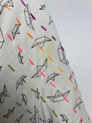 Babydecke Boote • ca 75x75 cm • what i like