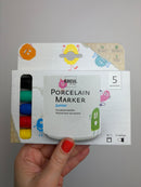 Porcelain Marker medium Junior 5er Set