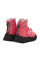 MonnaLisa Nubuk-Schnürstiefel Mädchen Schuhe Kinder