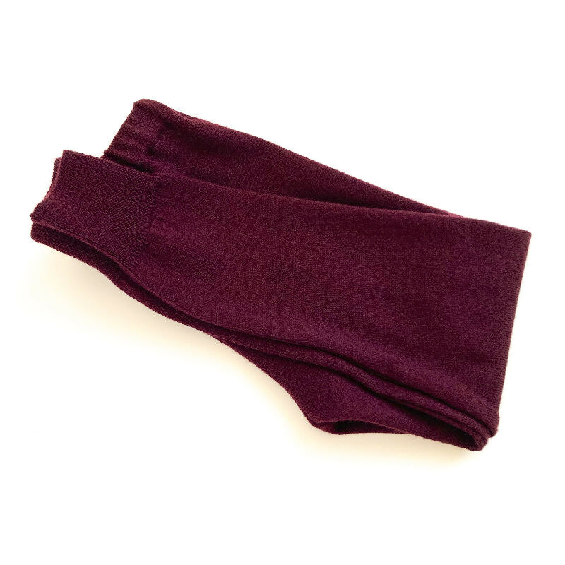 kronjuwel Wollhose / Leggings Größe 104/110 weinrot Upcycling