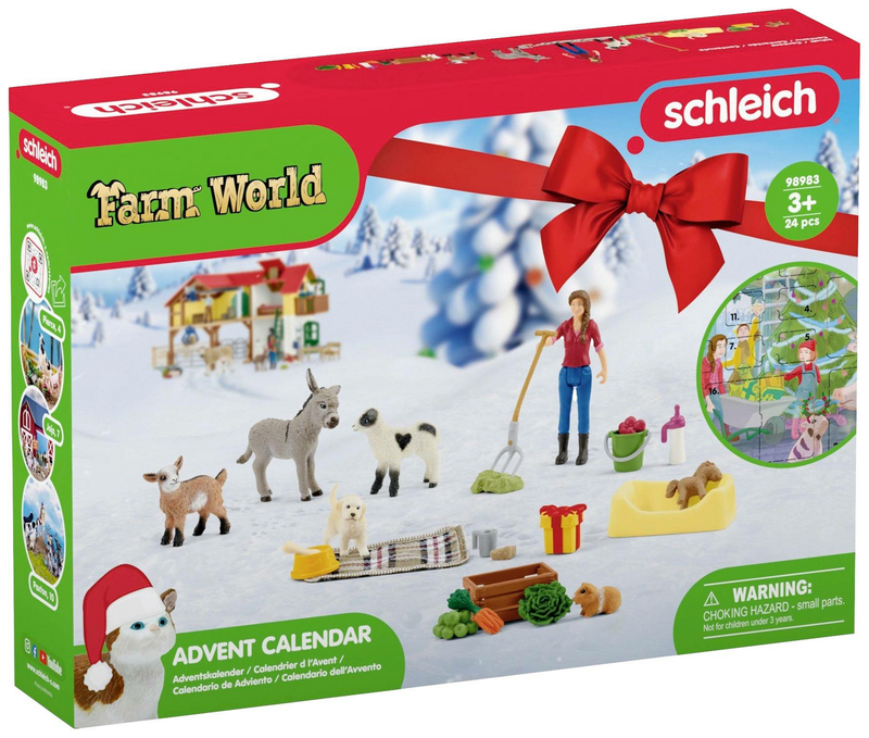 Schleich Farm World 2023 Adventskalender Advent Kalender Kinderspielzeug Spiele